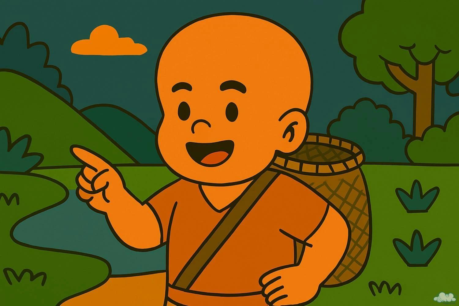 Truyện cổ tích Đầu to bằng cái bồ