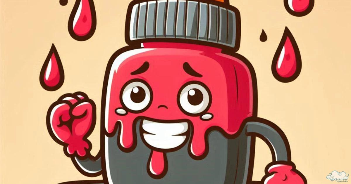 Truyện cổ tích Đổ mồ hôi mực