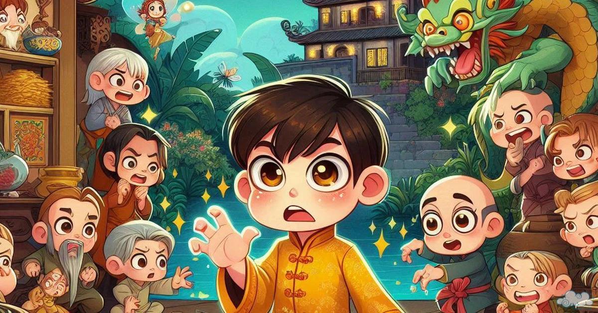 Truyện cổ tích Đứa con trời đánh