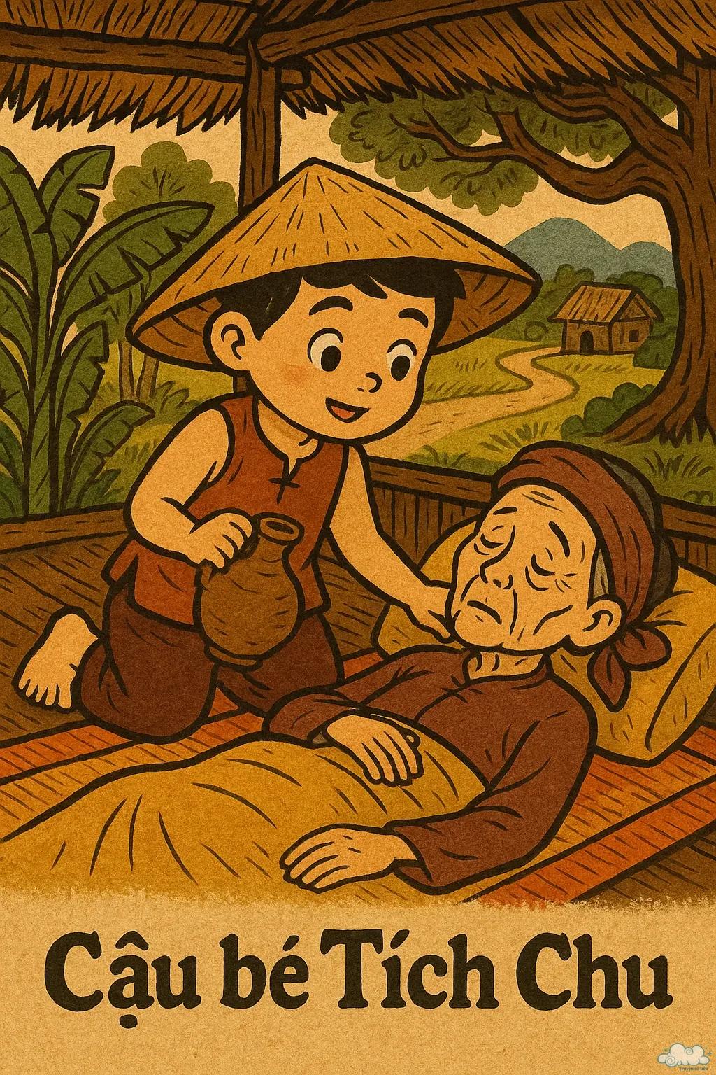 Truyện cổ tích Cậu bé Tích Chu