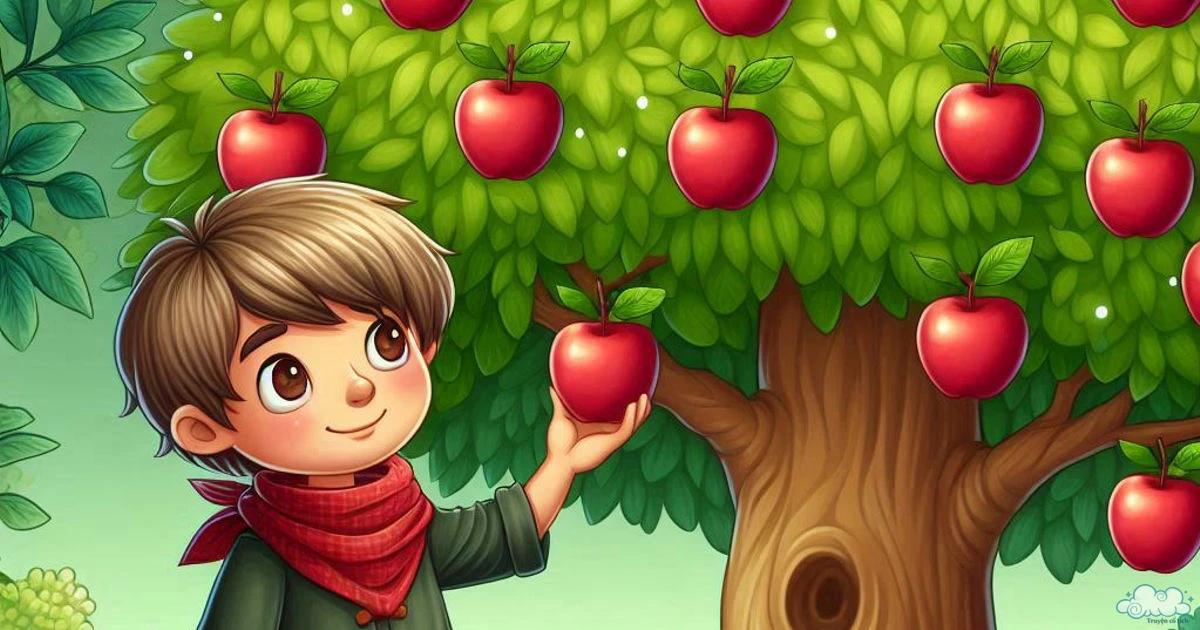 Truyện cổ tích Cậu bé và cây táo