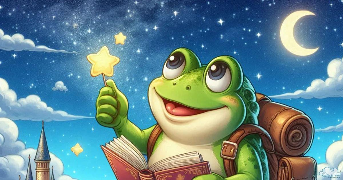 Truyện cổ tích Cóc kiện trời