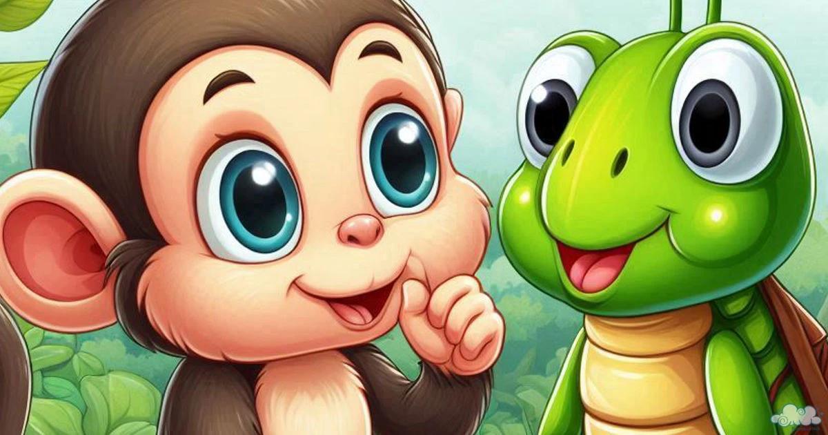 Truyện cổ tích Khỉ và châu chấu