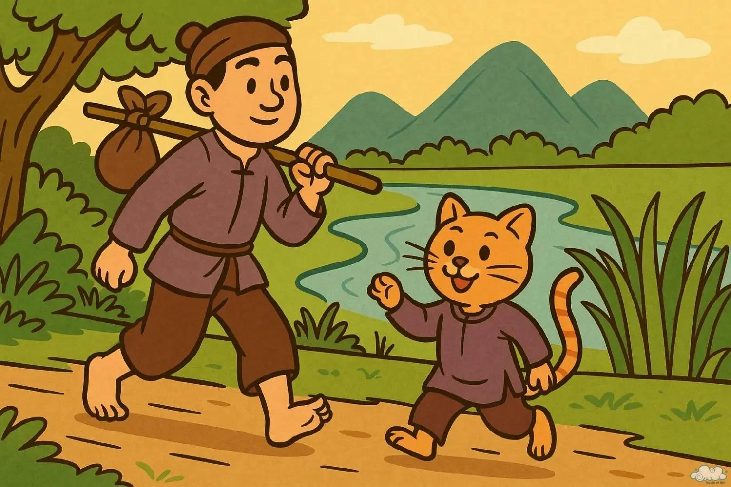 Truyện cổ tích Mẹo trảy kinh