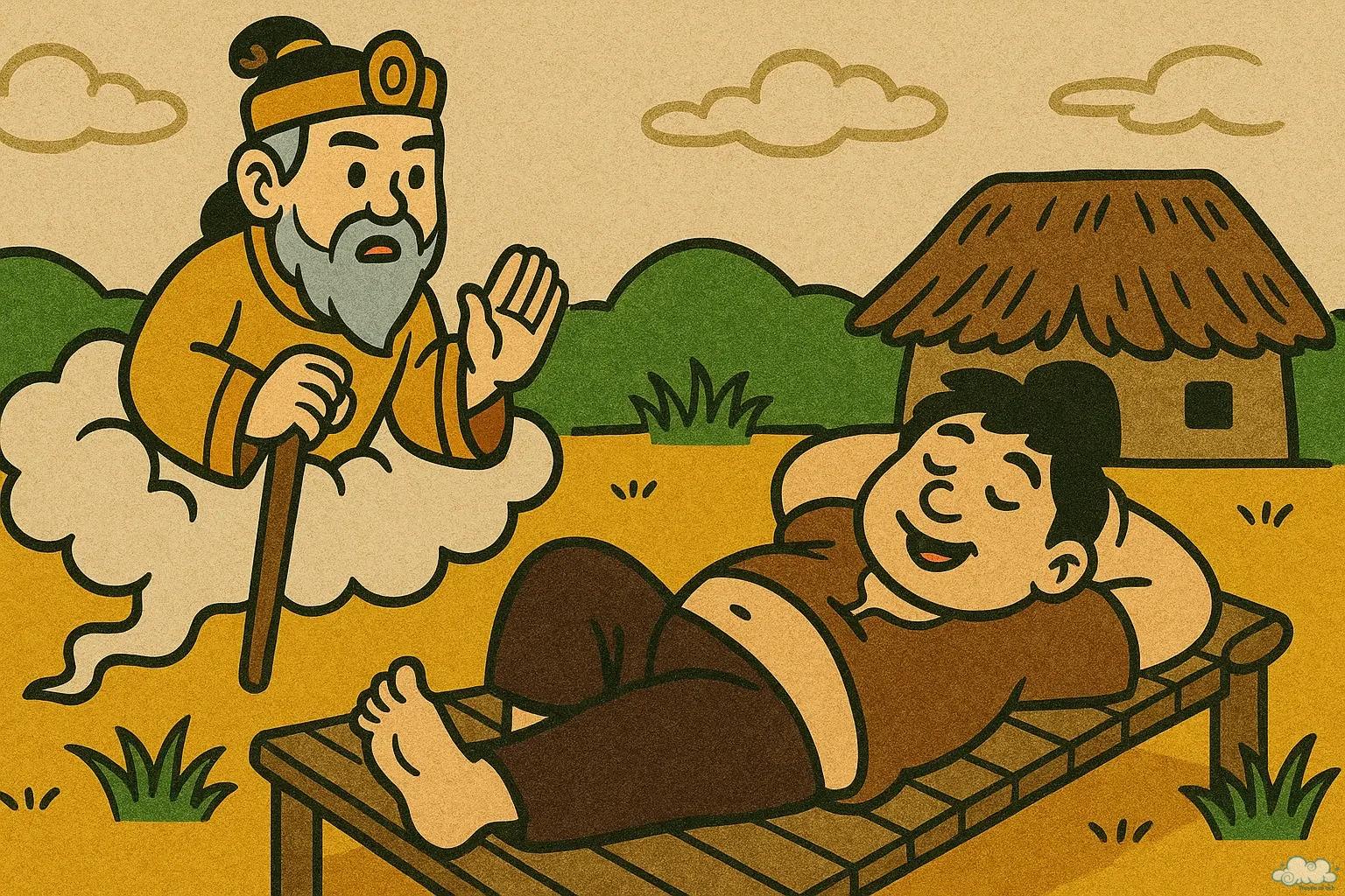 Truyện cổ tích Nguyện vọng của anh lười