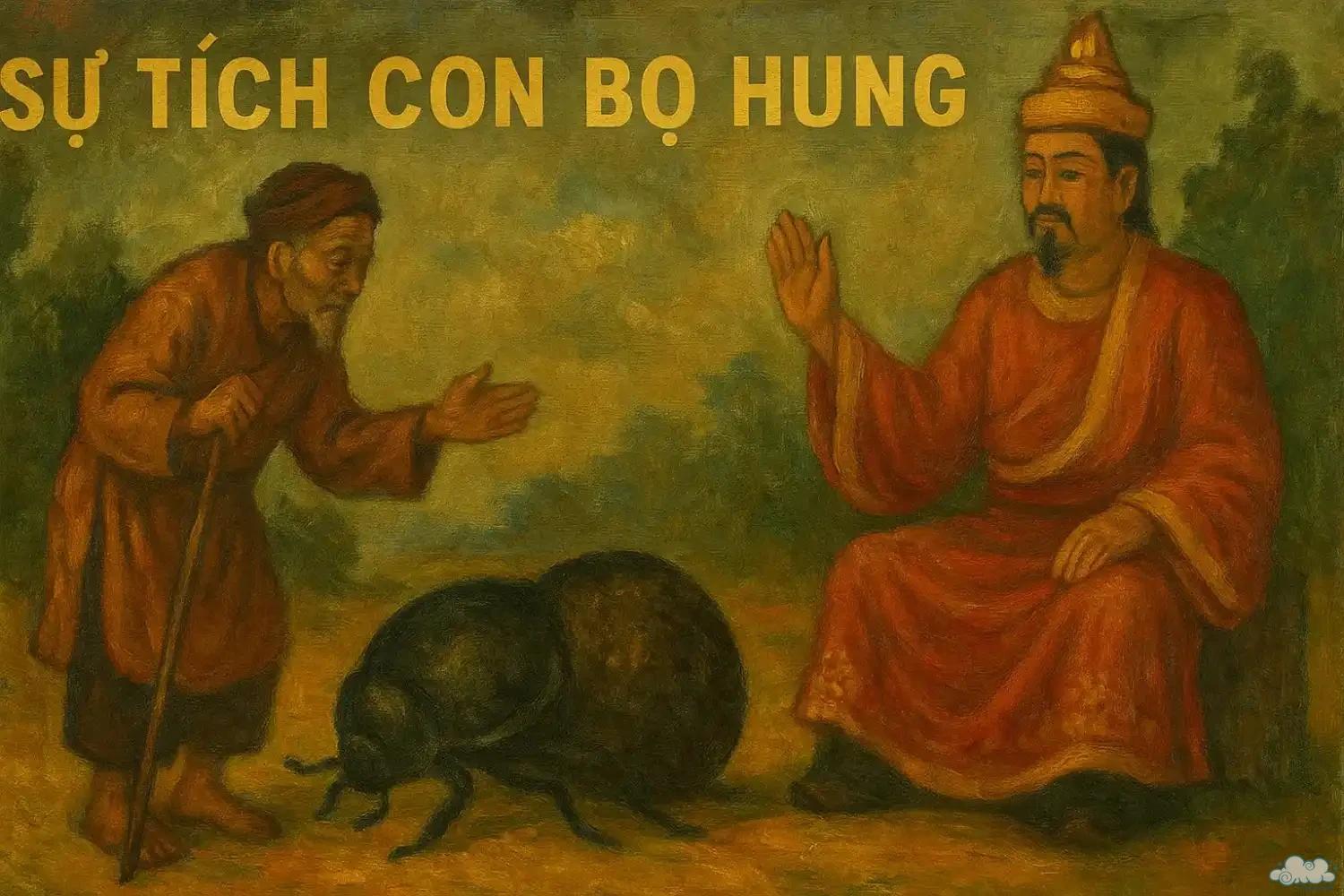 Truyện cổ tích Sự tích con bọ hung