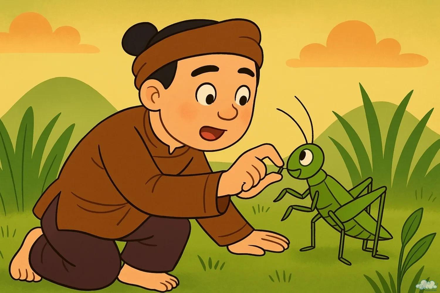 Truyện cổ tích Sự tích con cào cào