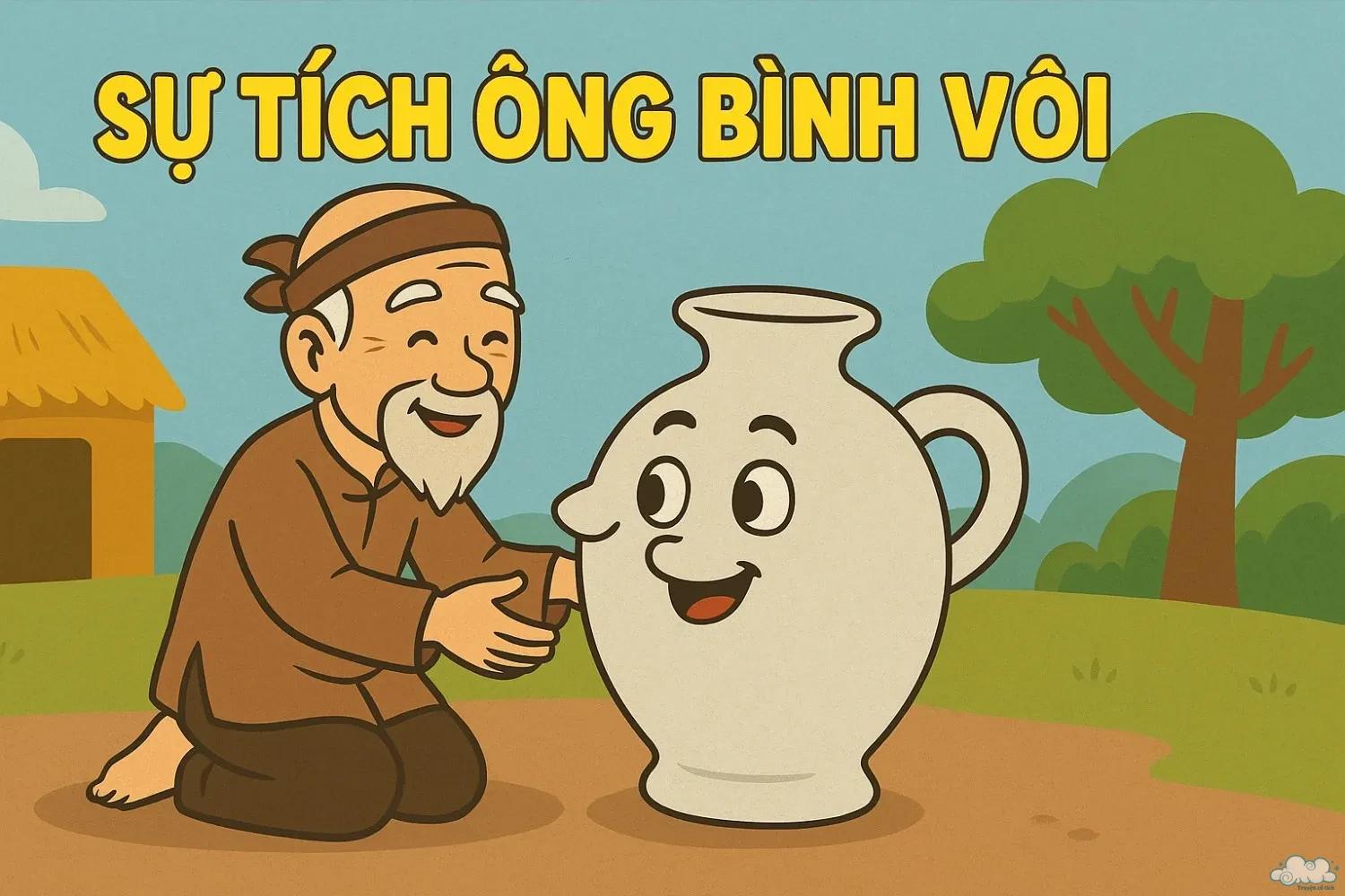 Truyện cổ tích Sự tích ông bình vôi