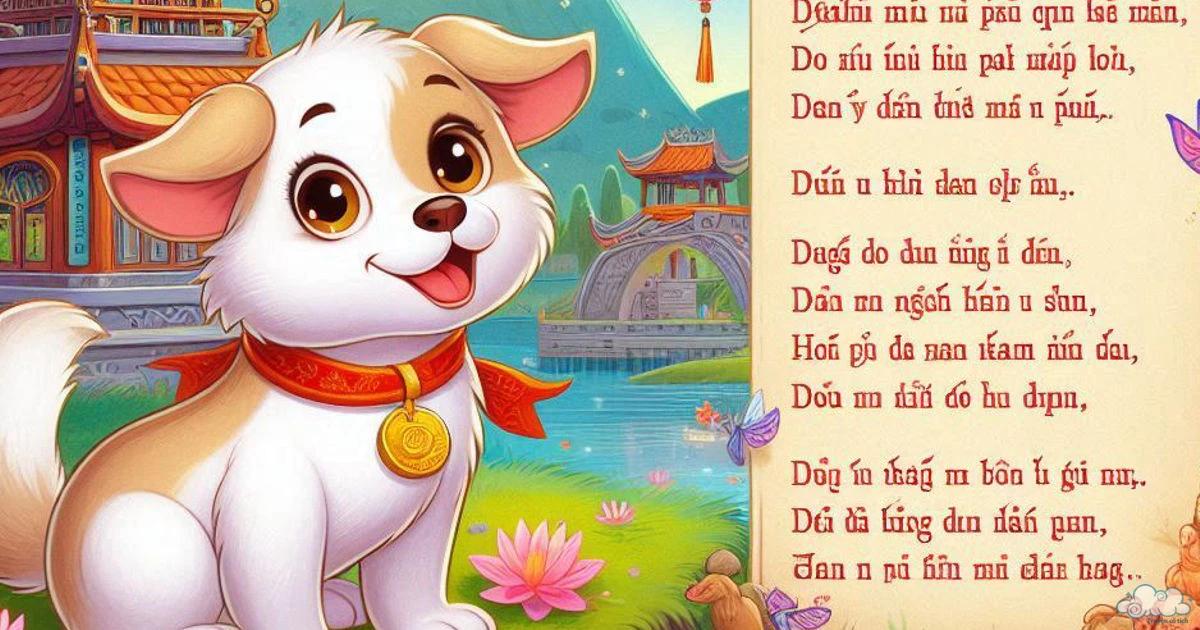 Truyện cổ tích Thơ vịnh con chó
