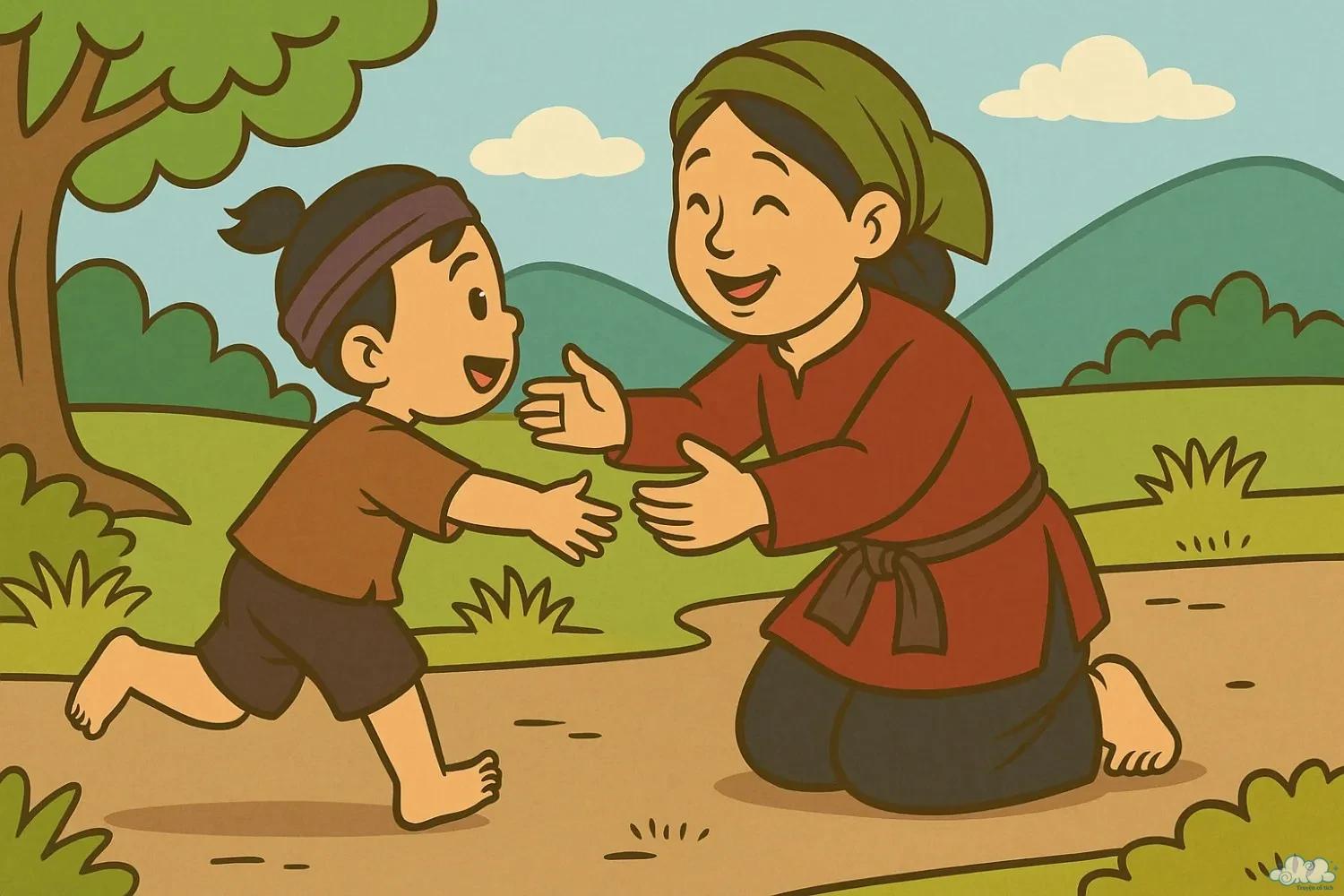 Truyện cổ tích Tìm mẹ