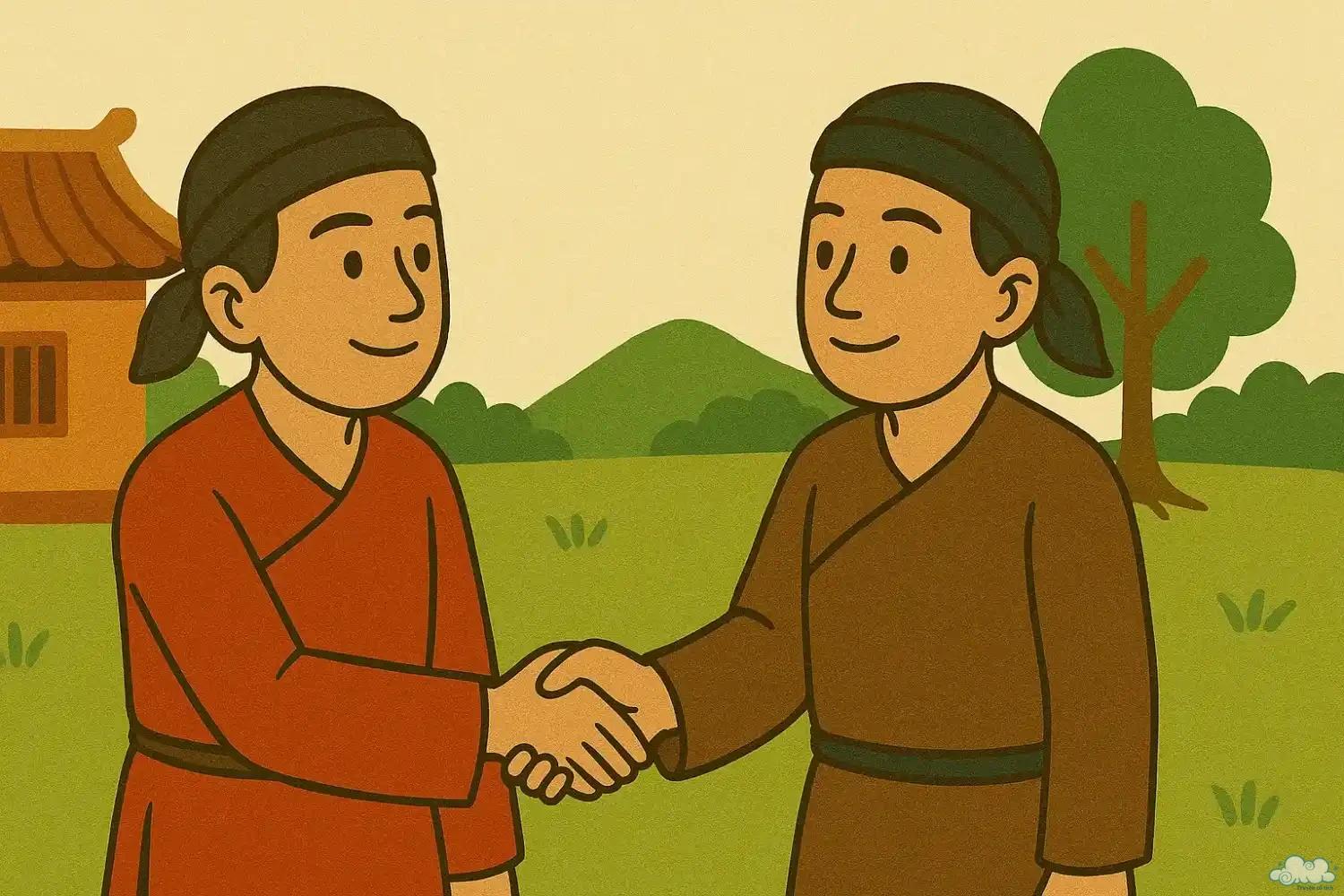 Truyện cổ tích Tình bạn Lưu Bình Dương Lễ