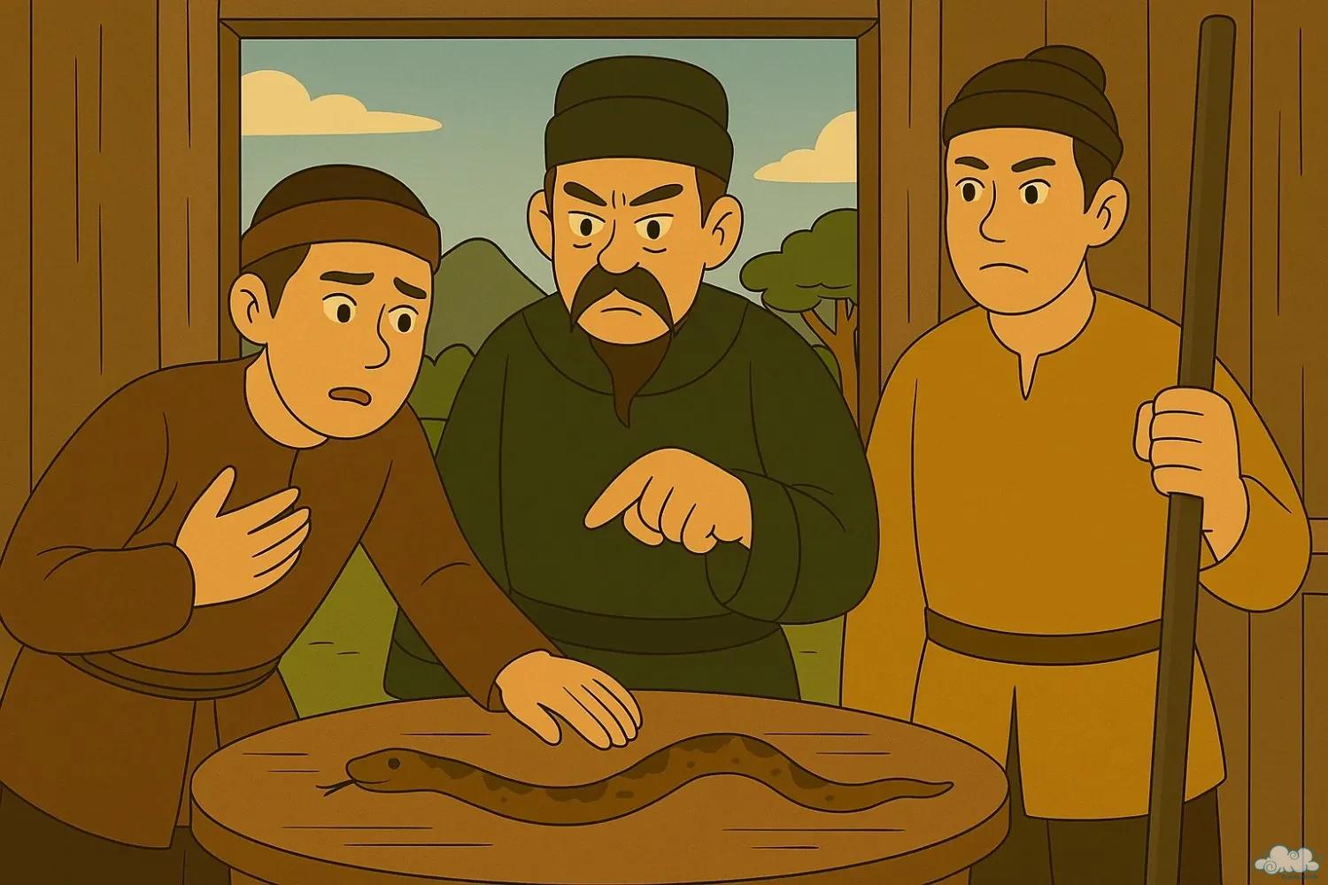 Truyện cổ tích Vụ án “Rắn giả lươn”